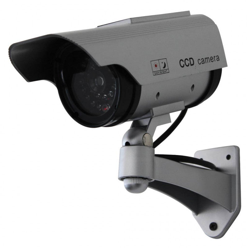 Pack de 4 caméras de surveillance factice solaire pour la dissuasion - Direct - Sécurité - Boutique