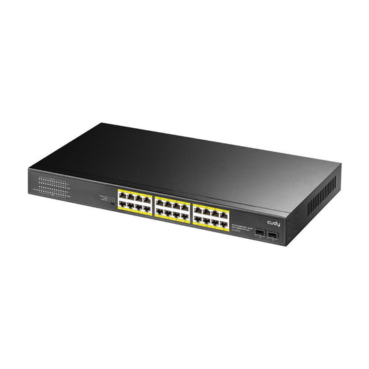 Switch POE 24 ports CUDY - Direct - Sécurité - Boutique