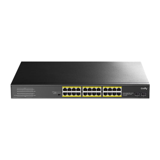 Switch POE 24 ports CUDY - Direct - Sécurité - Boutique