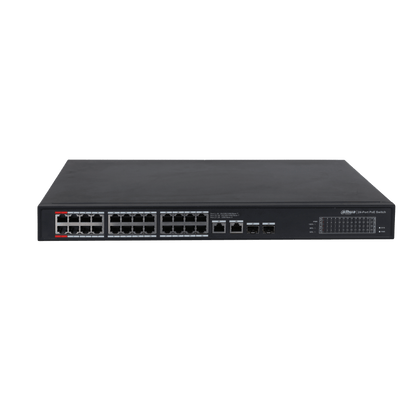 Switch POE 24 ports DAHUA - Direct - Sécurité - Boutique