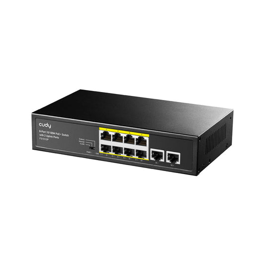 Switch POE 8 ports CUDY - Direct - Sécurité - Boutique