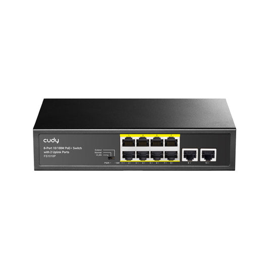 Switch POE 8 ports CUDY - Direct - Sécurité - Boutique