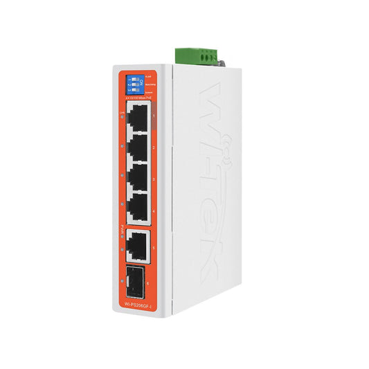 Switch POE durci 4 ports Witek - Direct - Sécurité - Boutique