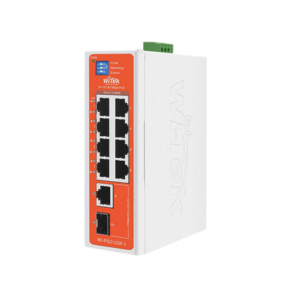 Switch POE durci 8 ports Witek - Direct - Sécurité - Boutique
