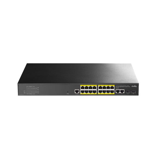 Switch POE gérable 16 ports CUDY - Direct - Sécurité - Boutique