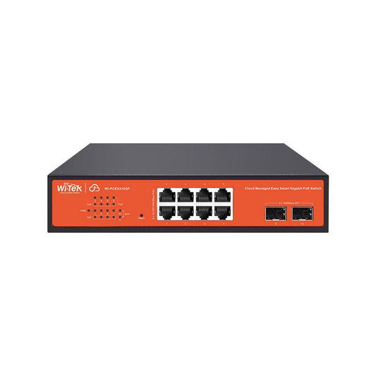 Switch POE gérable 8 ports WITEK - Direct - Sécurité - Boutique
