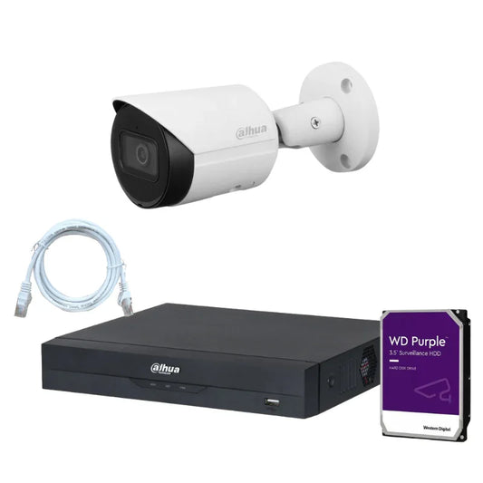 Kit de 1 caméra de surveillance extérieur DAHUA - Série Wizsense